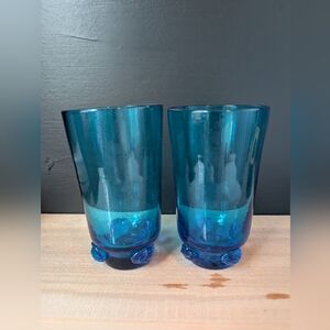 Vintage Blenko #445 Glasses